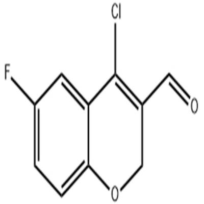 105799-69-7 4-CHLORO-6-FLUORO-2H-BENZOPYRAN-3-CARBOXALDEHYDE