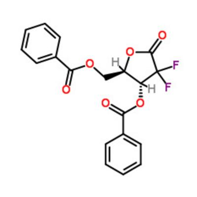 122111-01-7 2-Deoxy-2,2-difluoro-D-erythro-pentafuranous-1-ulose-3,5-dibenzoate