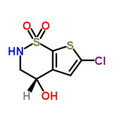 160982-16-1 (S)-6-CHLORO-1,1-DIOXO-1,2,3,4-TETRAHYDRO-1LAMBDA*6*-THIENO[3,2-E][1,2]THIAZIN-4-OL