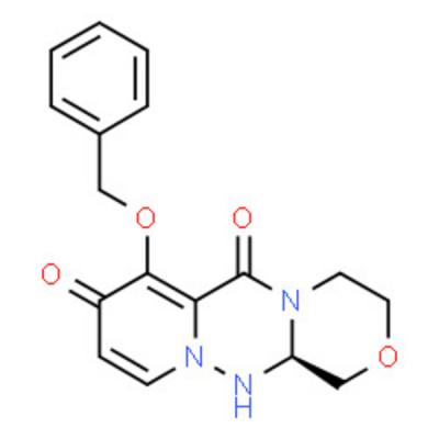 1985607-70-2  (R)-7-(benzyloxy)- 3,4,12,12a-tetrahydro- 1H-[1,4]oxazino[3,4- c]pyrido[2,1-f][1,2,4]- triazine-6,8-dione