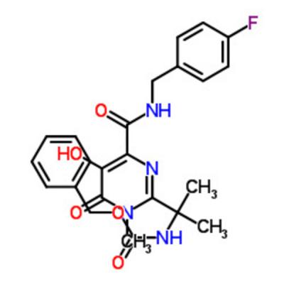 518048-02-7 BENZYL [1-[4-[[(4-FLUOROBENZYL)AMINO]CARBONYL]-5-HYDROXY-1-METHYL-6-OXO-1,6-DIHYDROPYRIMIDIN-2-YL]-1-METHYLETHYL]CARBAMATE